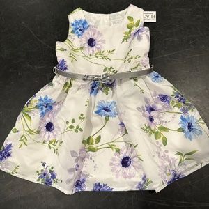 Children’s Place little girl’s floral dress, size 3T, brand new with tags